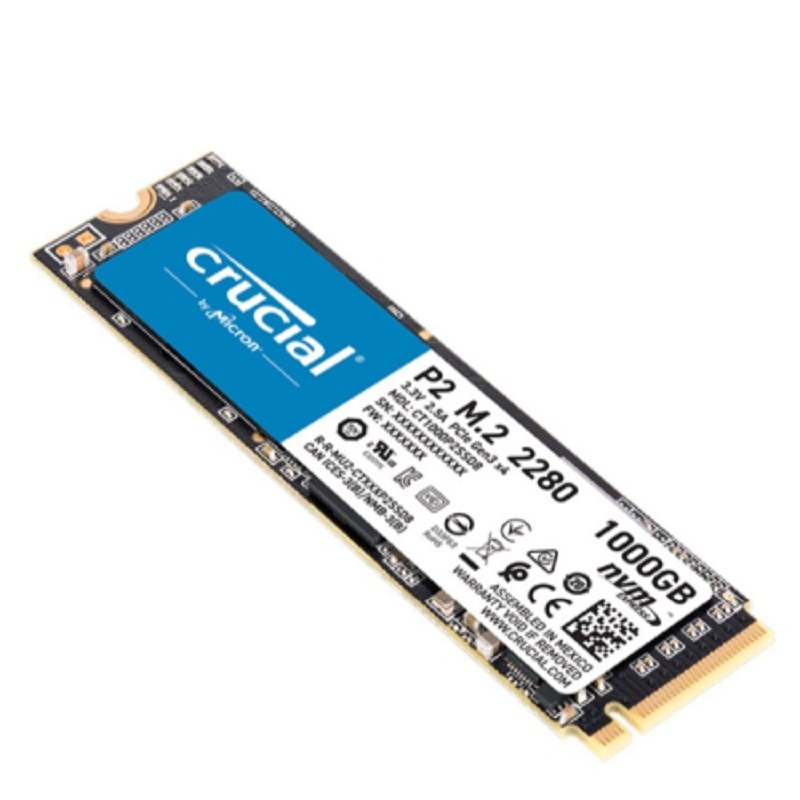 Crucial P3 1TB, M.2 Internal SSD - CT1000P3SSD8 for sale online