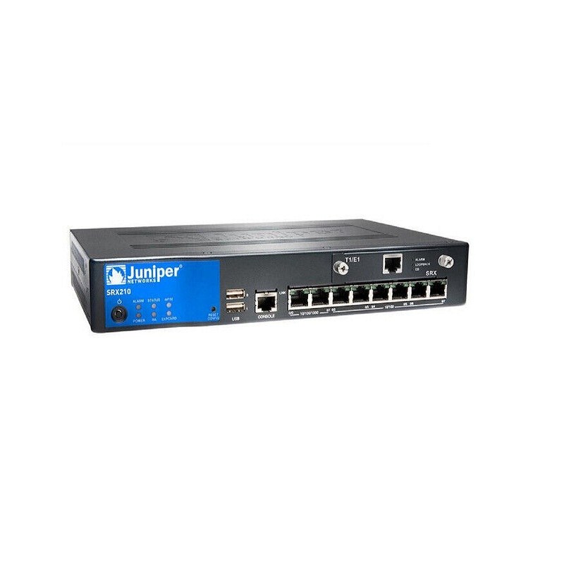 Juniper SRX210-HE2 Networks SRX210 Services Gateway Router High Memory  Enhanced | New Bulk Pack