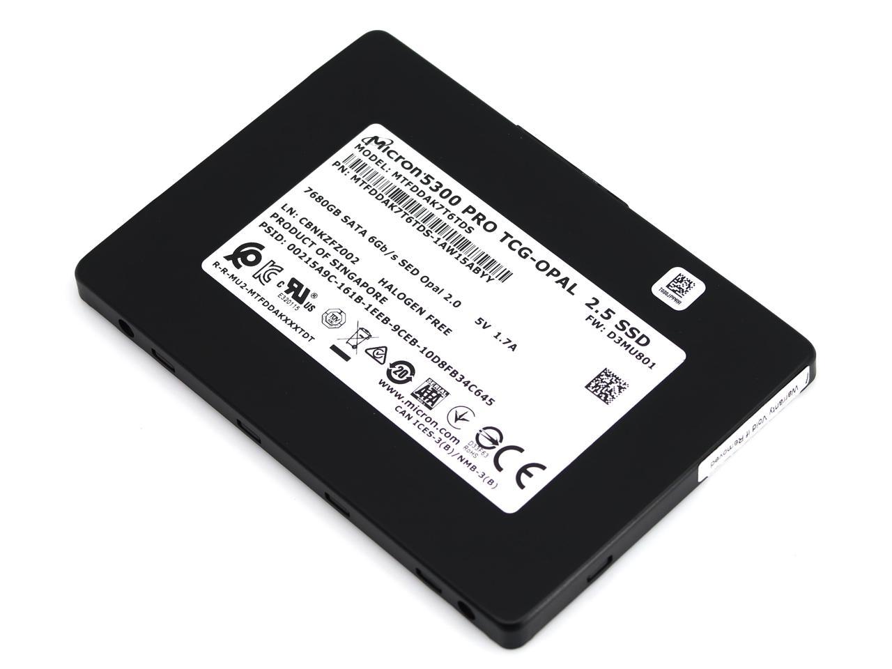 Micron MTFDDAK480TDS-1AW1ZABYY 480GB SATA 6GBPS SSD | New Bulk Pack