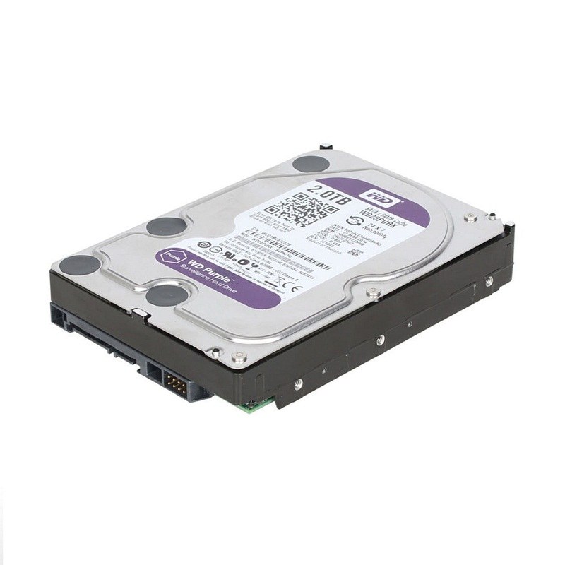 WD20PURX Western Digital Purple 2TB 7.2K RPM SATA 6GBPS Internal  Surveillance Hard Drive | Refurbished