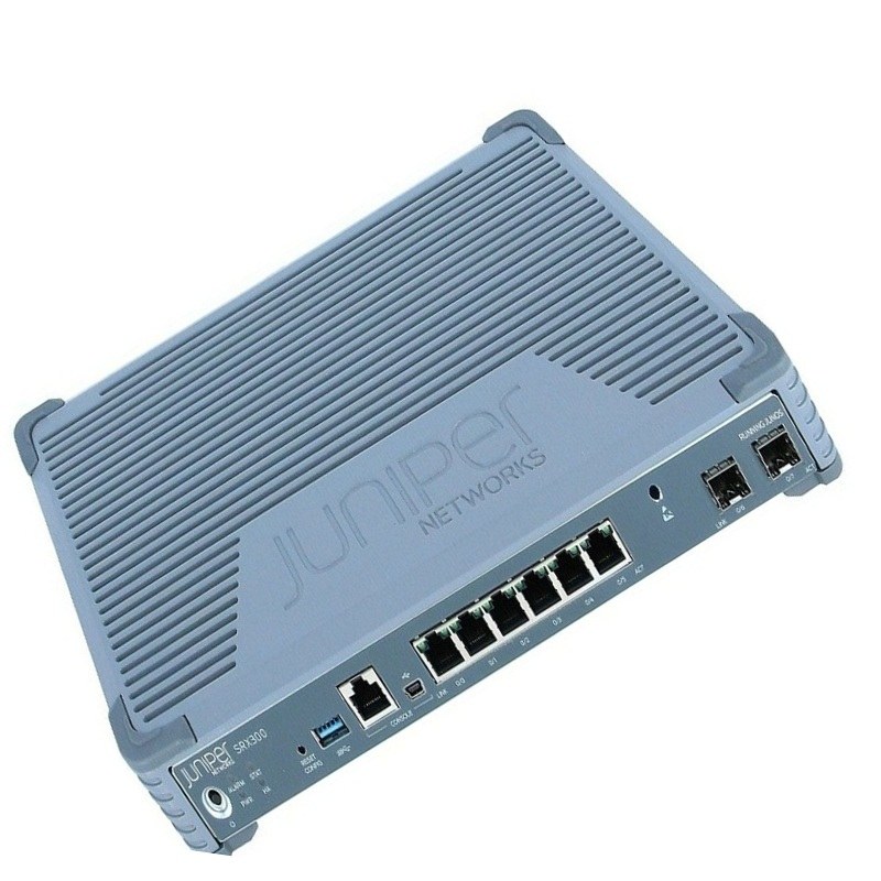 Juniper Networks SRX300 サービス ゲートウェイ ( ACアダプター付き 初期化済み) ☆ - 周辺機器
