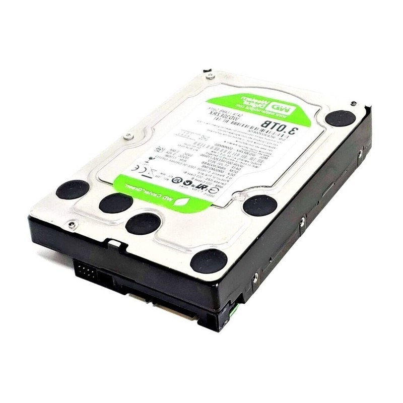WD30EZRX Western Digital 3TB SATA 6GBPS Storage Drive Caviar Green 5.4K RPM  64MB | Refurbished