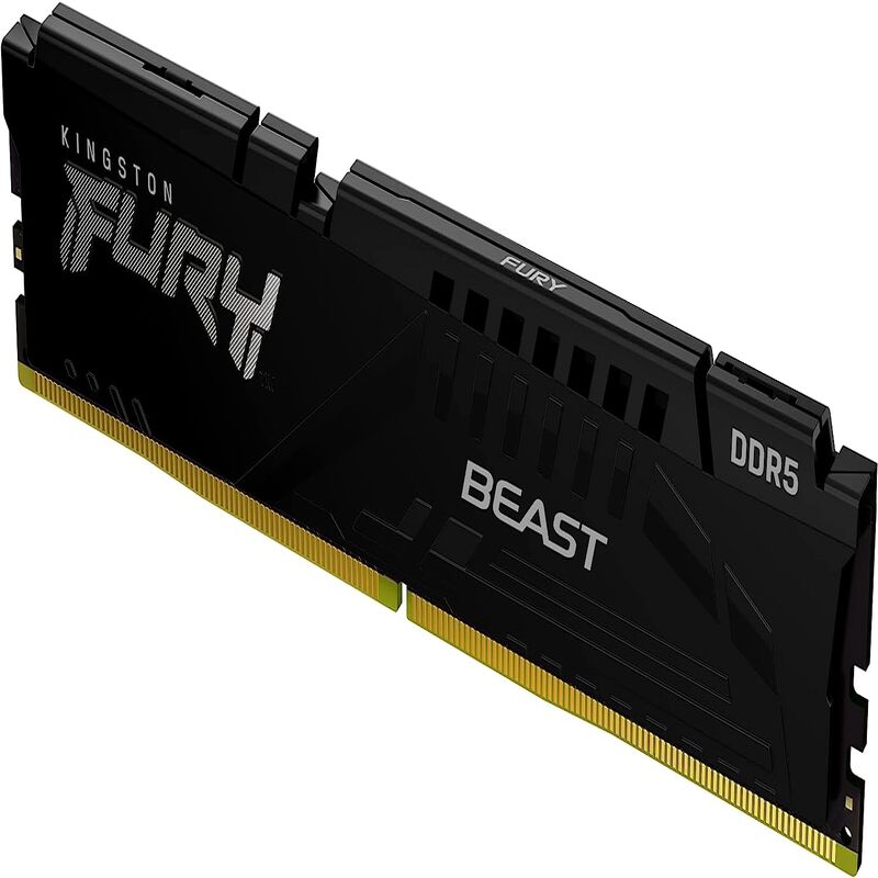 Kingston KF556C40BB-32 Fury Beast Black 32GB Memory 5600MT/s DDR5 CL40 XMP  3.0 Ready Computer Single Module | New Bulk Pack