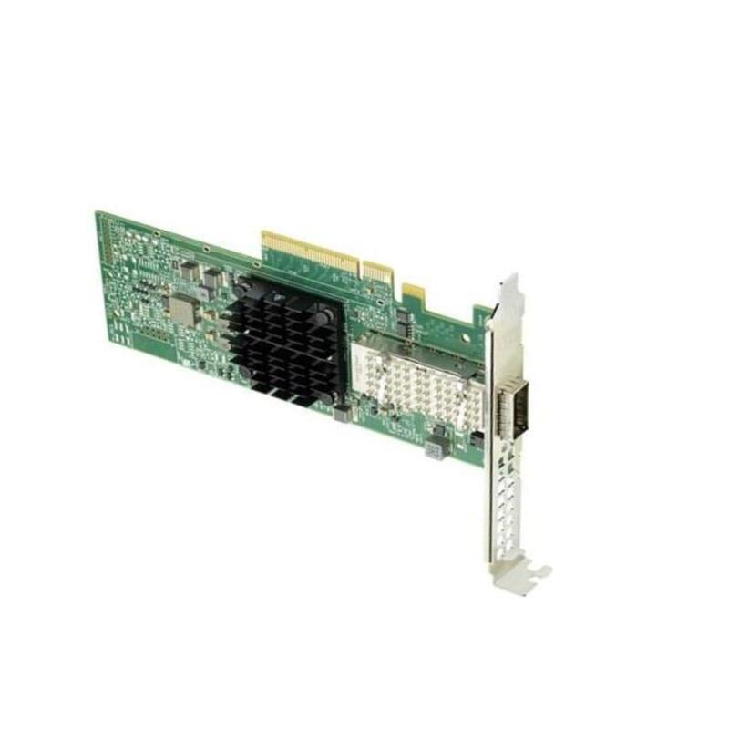 BCM957414A4140C Broadcom 1 Port 50 Gb/s QSFP28 Ethernet PCI Express Gen3 x8 Network Interface Card | Refurbished