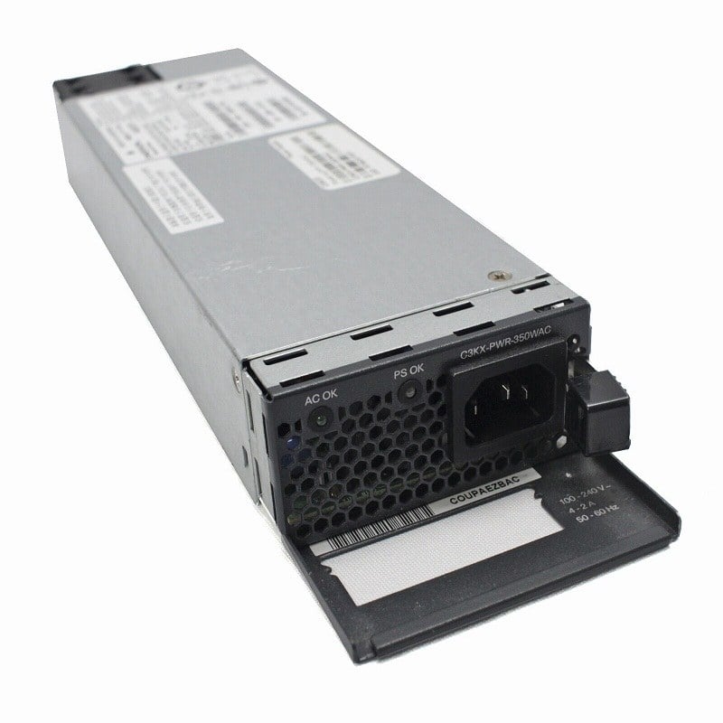 Cisco C3KX-PWR-350WAC AC Power Supply 350 Watt | New Factory Sealed