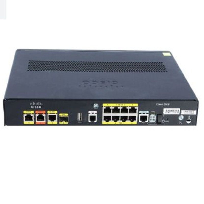 C891FJ-K9 Cisco 891FJ Ethernet Security Router 8 Ports switch | Refurbished  – ALLHDD