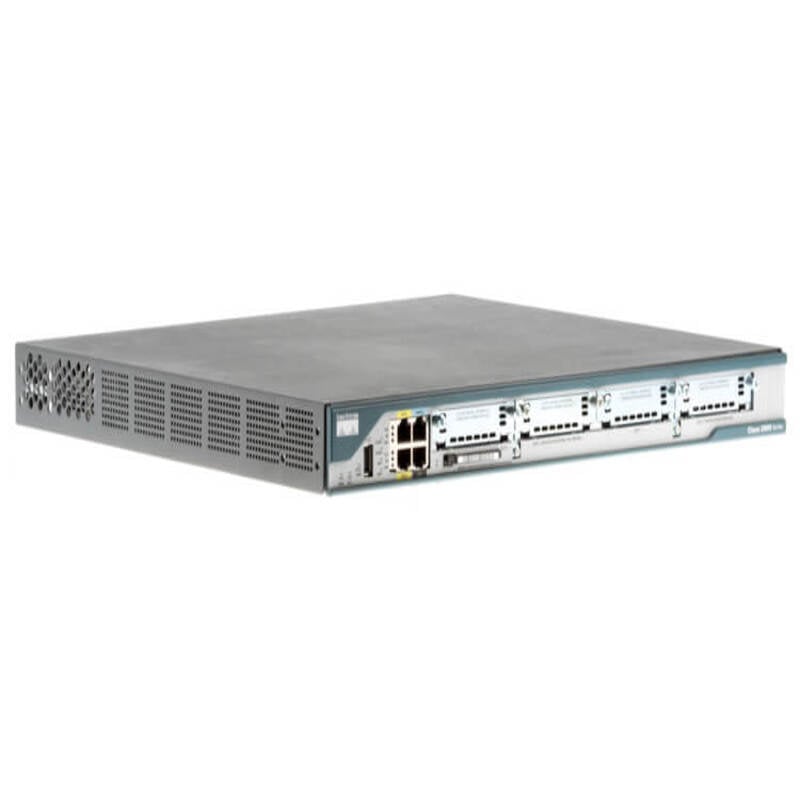 Cisco CISCO2801 2 Ports Ethernet Integrated Router 1U Rack-mountable | Refurbished