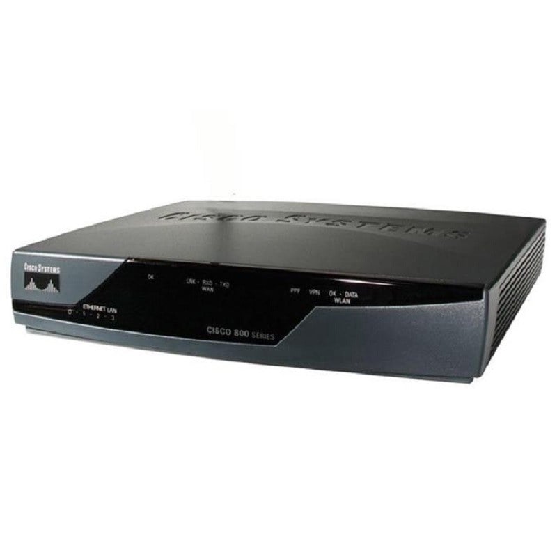 Cisco CISCO857-K9 857 Series Integrated Services Router 4 Ports 10/100Base-TX | Refurbished