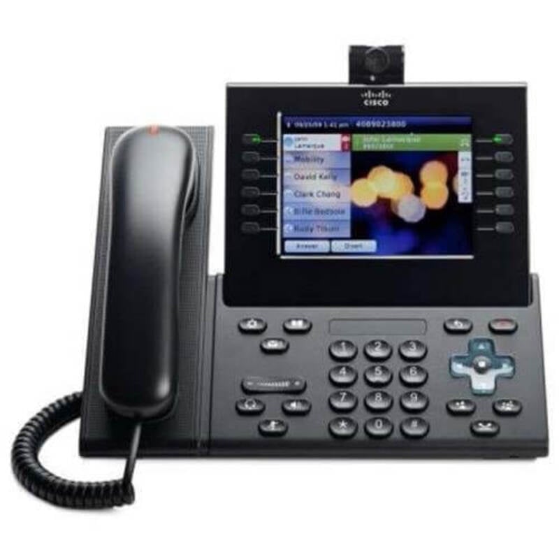 CP-9971-CL-CAM-K9 Cisco Charcoal Gigabit IP Video Speakerphone | Refurbished