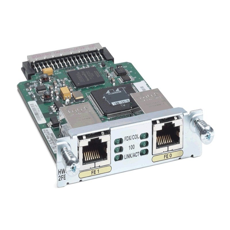 Cisco HWIC-2FE 2 Ports High-Speed WIC-Expansion Module Fast Ethernet | Refurbished