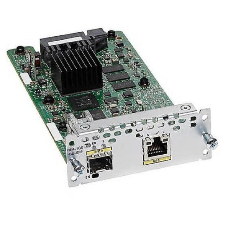 Cisco NIM-1GE-CU-SFP 1 Port Expansion Module Wan Network Gigabit Ethernet |  Refurbished – ALLHDD