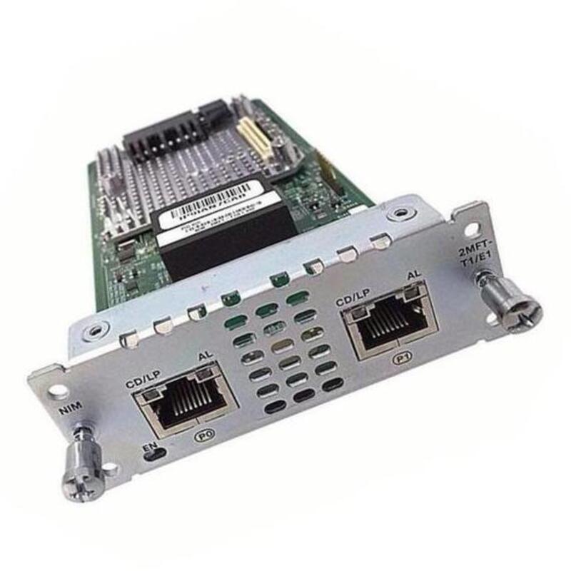 Cisco NIM-2MFT-T1/E1 Multi-Flex Trunk Voice Wan Network Card | Refurbished