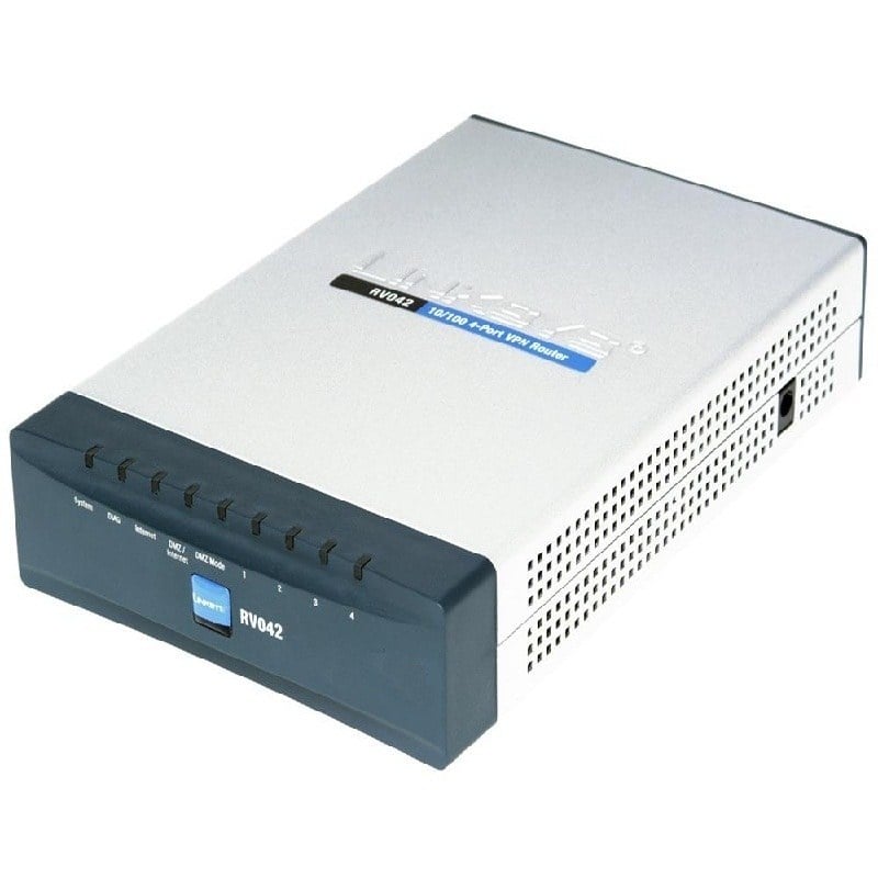 RV042 Cisco 4-ports Ethernet VPN Router | Refurbished