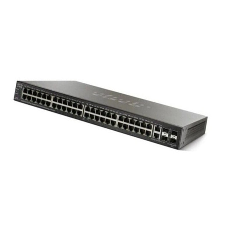 Cisco SG500-52P-K9-NA 52 Ports Manageable Switch RJ-45 PoE Stackable | Refurbished