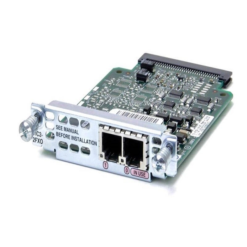 Cisco VIC2-2FXO= 2 Ports Foreign Exchange Office Voice Interface Card | Refurbished