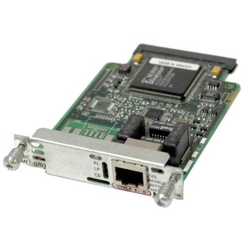 Cisco VWIC-1MFT-T1 1-Port RJ-48 Voice/WAN Interface Card | Refurbished