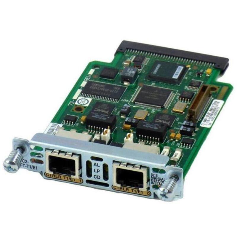 Cisco VWIC-2MFT-T1-DIR 2 Ports Voice/WAN Interface Card | Refurbished