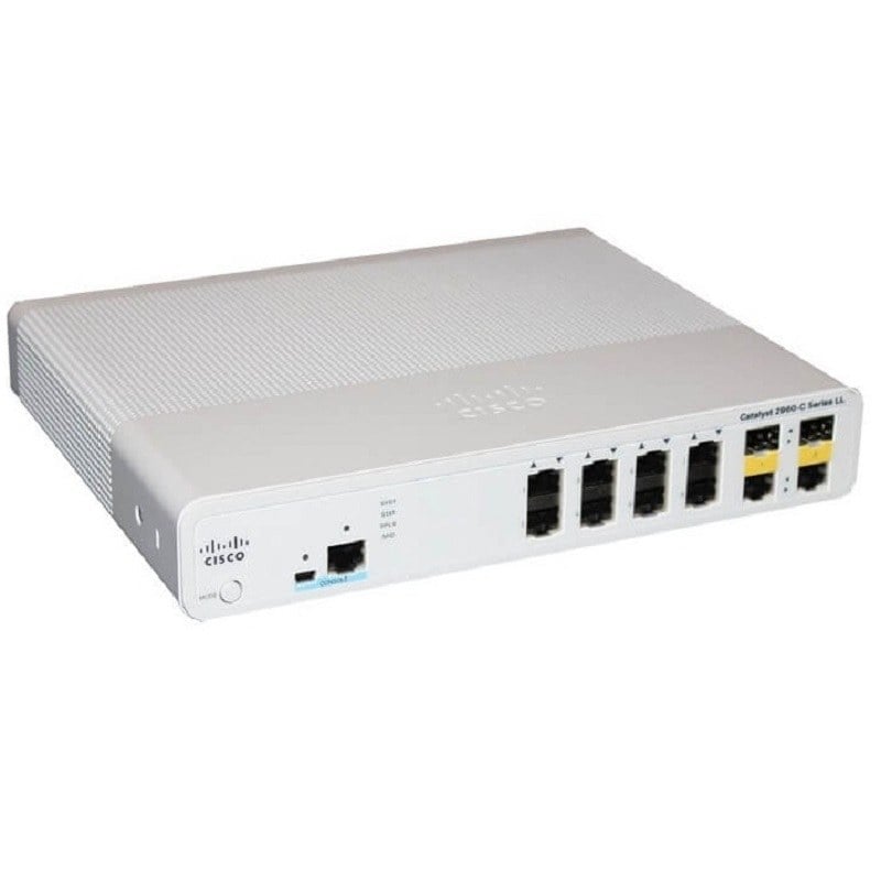 WS-C2960C-8TC-S Cisco 8 Ports Ethernet Switch | New Factory Sealed