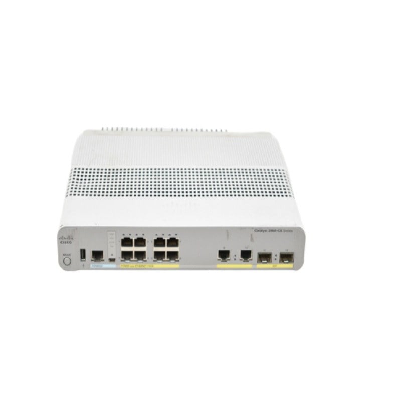 Cisco WS-C2960CX-8PC-L 8 Ports Managed Switch Catalyst Layer 3 Gigabit Ethernet | Refurbished