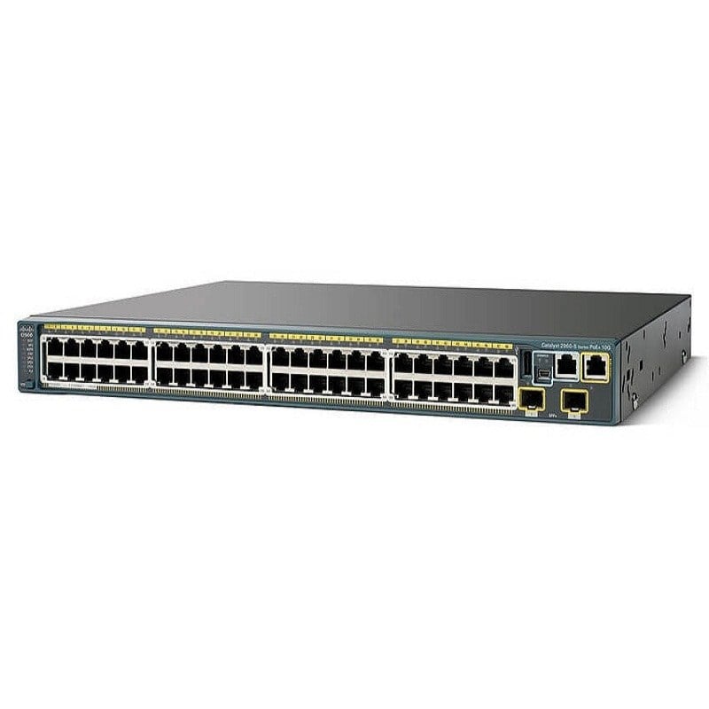 Cisco WS-C2960S-48FPD-L 48 Ports Managed Switch Catalyst Layer 2 | Refurbished