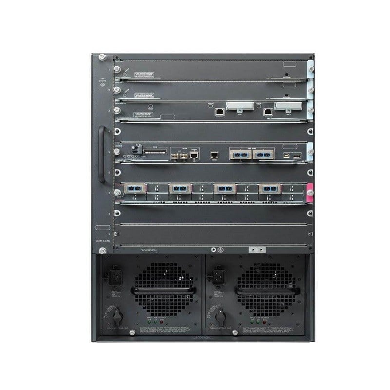 Cisco WS-C6509 Catalyst 9 Slot Switch Chassis | Refurbished