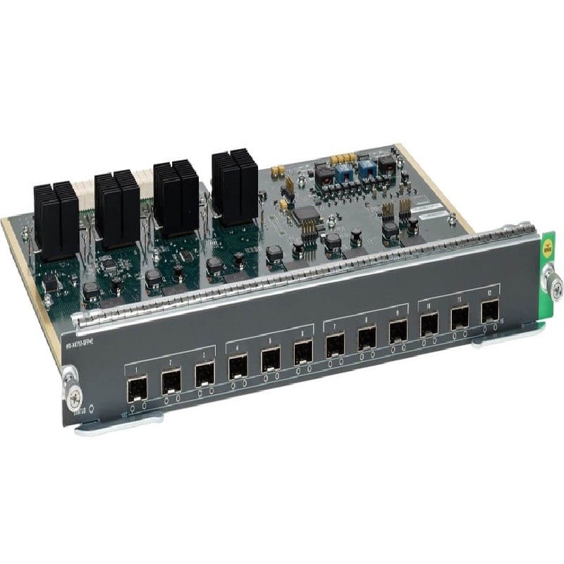 Cisco WS-X4712-SFP-E= 12-Ports Expansion Module Catalyst 4500 E-Series | Refurbished