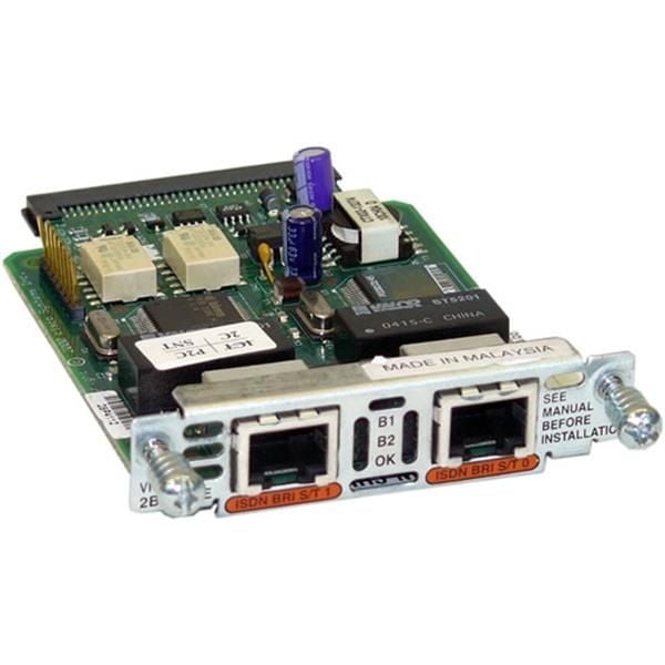 VIC2-2BRI-NT/TE Cisco Two-ports Voice Interface Card | Refurbished