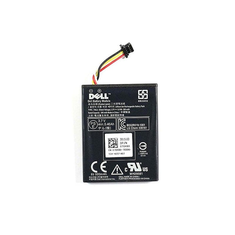 Dell 037CT1 3.7v 1.8Wh 500MAh Battery Backup Unit Lithium-Ion Battery For PERC | Brand New