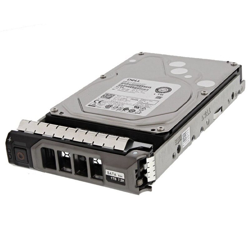 Dell 401-ABCZ 1TB 7200RPM SATA-6GBPS 512n 3.5Inch Internal Hard Drive with Tray for Server | Brand New