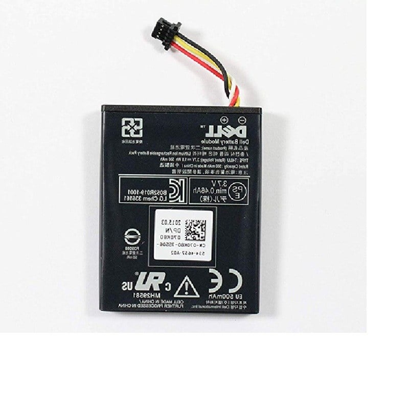 Dell CN-0HD8WG 3.7v 1.8Wh 500mAh Lithium-Ion Battery for PERC | Brand New