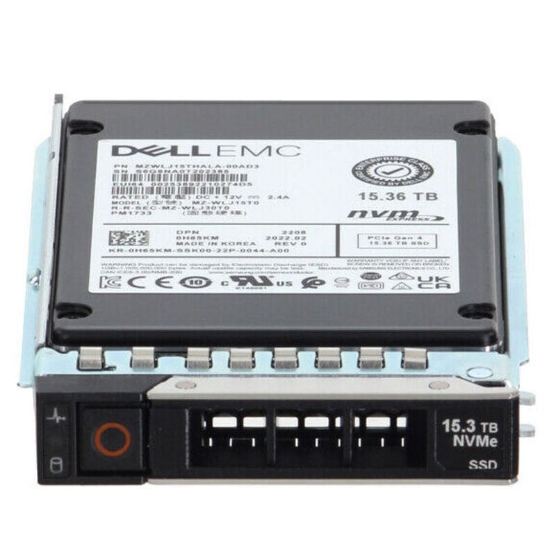 Dell J91CR 15.36TB PCI-E NVMe Read Intensive TLC SSD | Refurbished