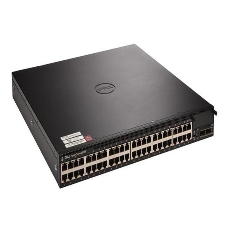 P8RHX Dell Powerconnect 8164 48-Ports Layer 3 Managed Switch | Refurbished