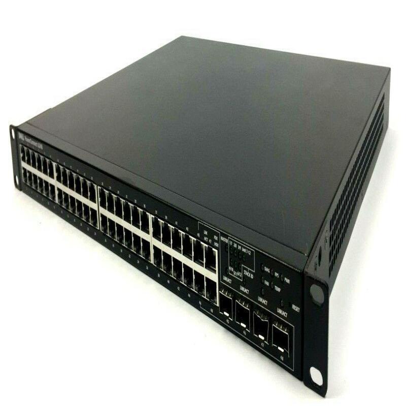 PC5548 Dell Powerconnect 5548 48-Ports PoE Managed Switch w/ Ears | Refurbished