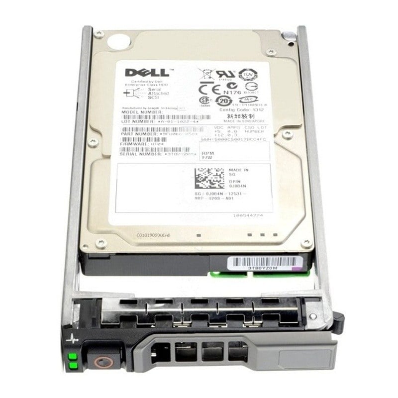 Dell XX518 146GB 15K RPM SAS-3GBPS 3.5inch Low Profile Hard Disk Drive With Tray | Refurbished