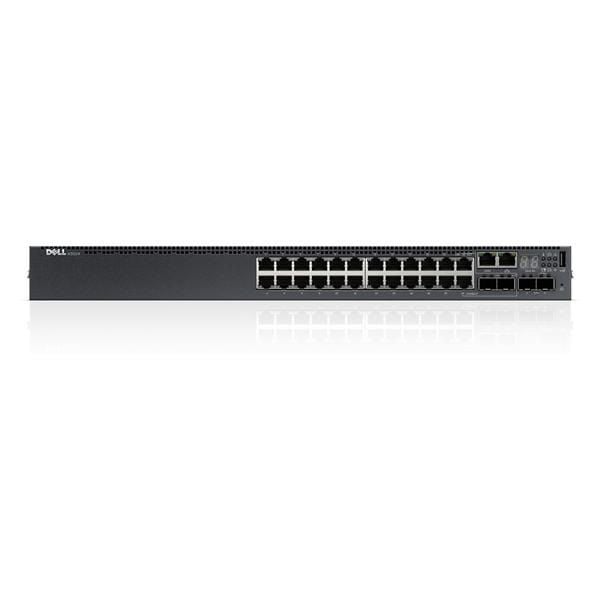 1CWJ6 Dell Networking S3124p - Switch - 24 Ports - Managed - Rack-mountable. Refurbished.