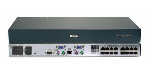 20CFR Dell KVM 2162 DS Console Switch. Refurbished.