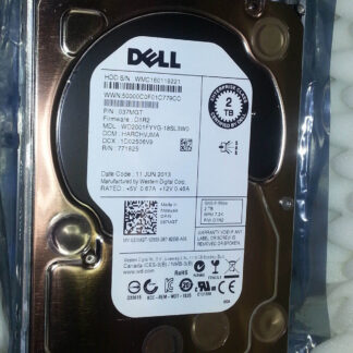 400-AHLY Dell 2TB 7.2K RPM SAS-12GBPS 512E SFF Hot-Plug 128MB Hard Drive | Refurbished