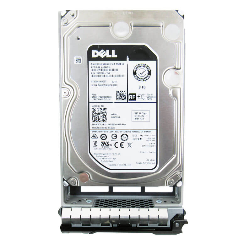 400-AMPL Dell 8TB 7.2K RPM SAS-12GBPS LFF Hard Drive | Brand New 2 Years Warranty