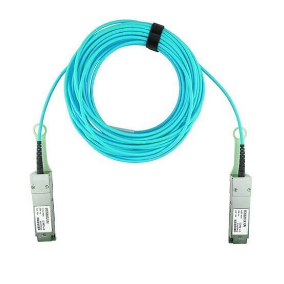 470-ABPJ Dell Qsfp28 To Qsfp28 100GBE Active Optical Cable. New Bulk Pack.