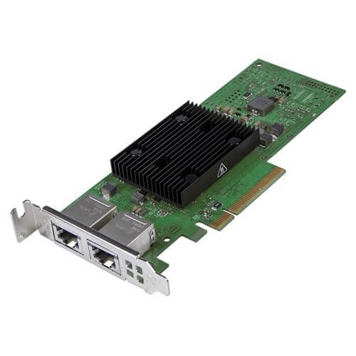 5N2CC Dell Dual Port Broadcom 57416 10GB Base-T Server Adapter Ethernet Pcie Network Interface Card Low Profile | Refurbished