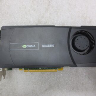 JFN25 Dell Nvidia Quadro 5000 2.5GB GDDR5 PCI-E 2.0X16 320-Bit Graphics Card. Refurbished.