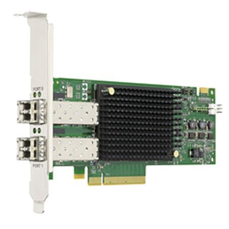 LPE32002-D Dell 32GB Dual Port PCI-E 3.0 Fibre Channel Host Bus Adapter. New Bulk Pack.