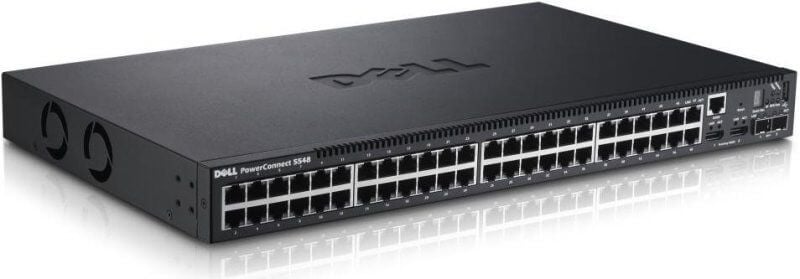 PC5548 Dell-Powerconnect 5548 Managed Switch-48 Ethernet Ports & 2 10-Gigabit SFP+ Ports | Brand New