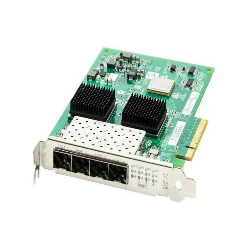 QLE2564-T-Dell Dell QLogic Sanblade 8GB FC Quad-Port Host Bus Adapter | New Bulk Pack