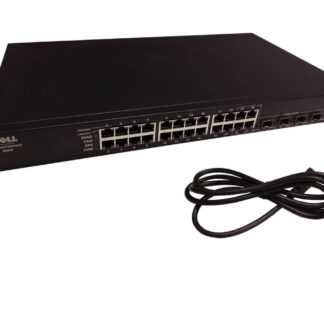 XJ675 Dell Powerconnect 5324 24 Port Gigabit Ethernet  Switch. Refurbished.