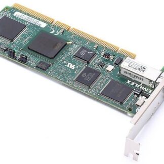 EM212-L3TA-SS Emulex Single Channel PCI-Express 64Bit 2GB Fibre Channel Host Bus Adapter. Refurbished