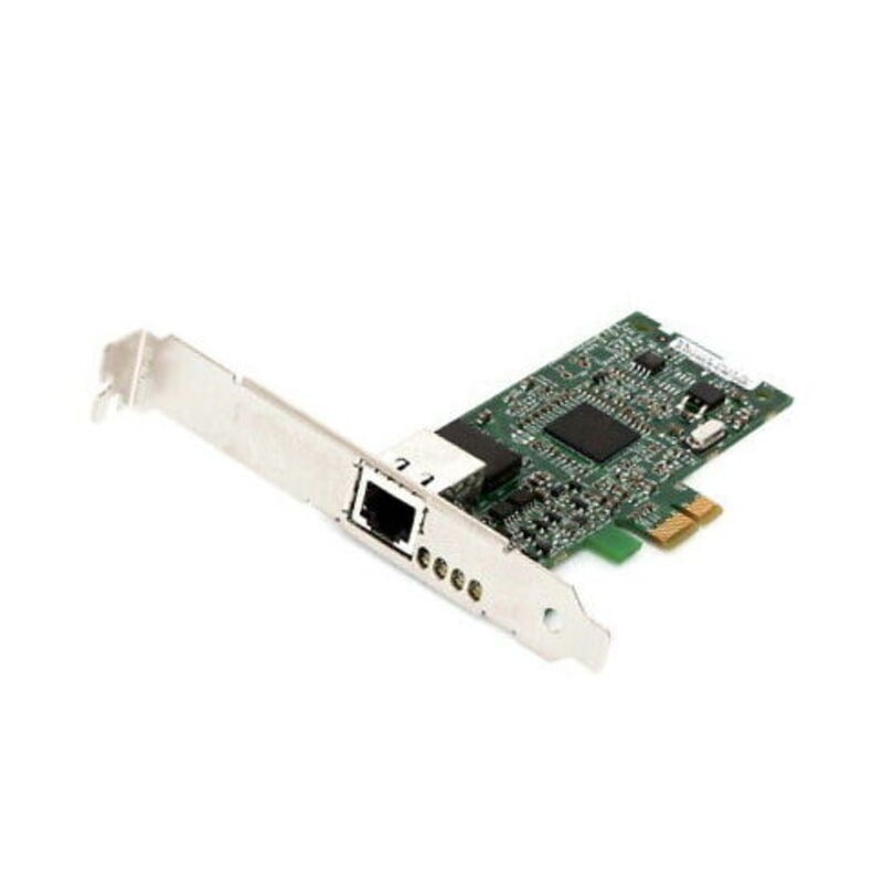 430654-001 HP 1Port RJ-45 1Gbps 10Base-T/100Base-TX/1000Base-T Gigabit Ethernet PCI Express x1 Network Adapter. Refurbished.