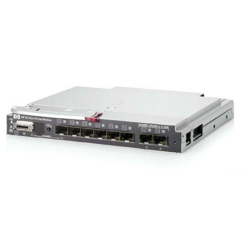 455880-B21 HPE Virtual Connect Flex-10 10GB Ethernet Module for C-class Bladesystem | Refurbished