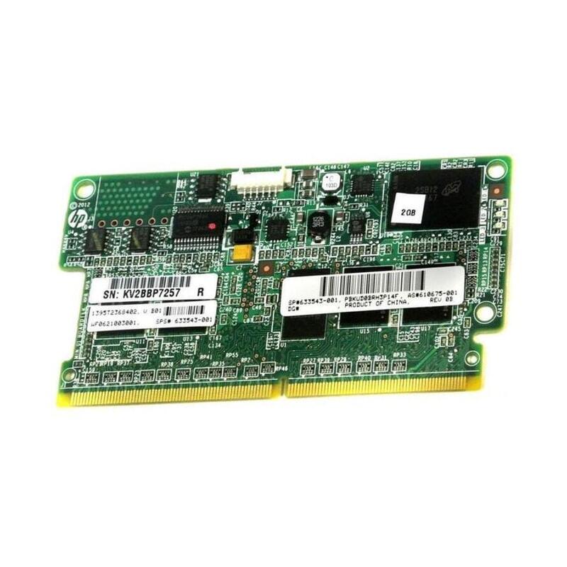 HP 633543-001 2GB P-Series Smart Array FBWC Module Controller Card | New Bulk Pack