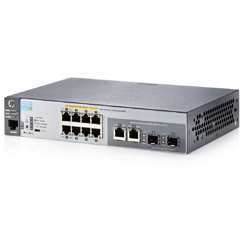 HP J9562A E2915-8G-PoE Manage Gigabit SFP 8 Ports Switch Desktop | New Bulk Pack